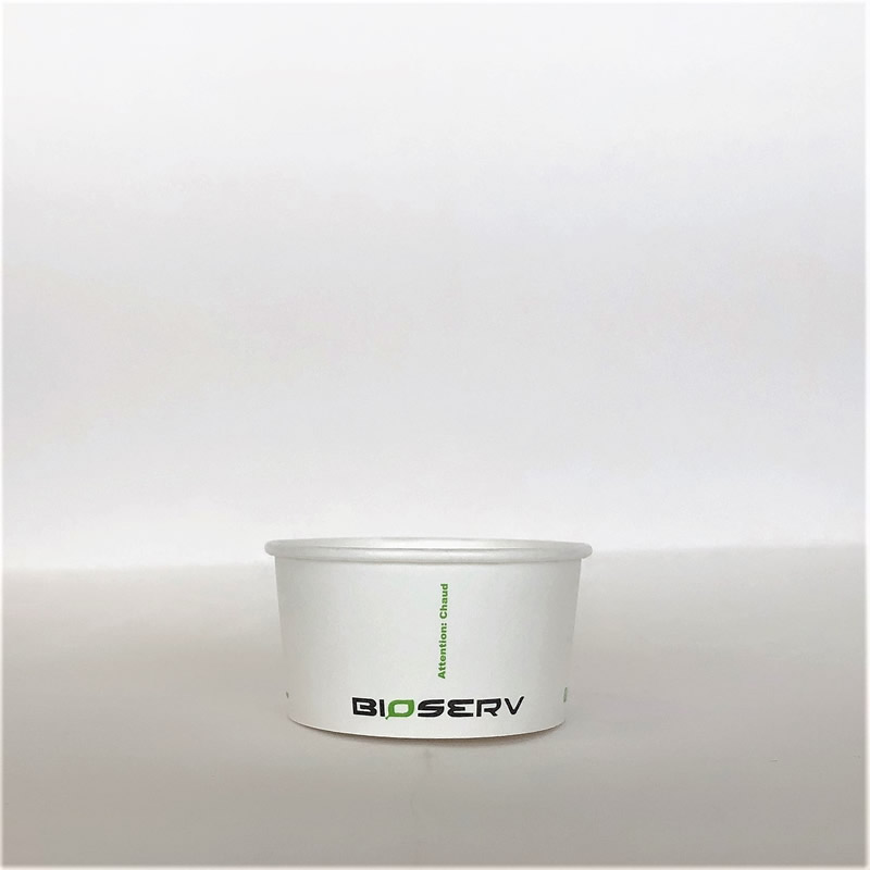 6oz. White Bioserv Soup Cup